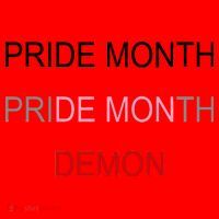 Pride Month Demon Santa Hat thumb 1