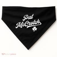 Pat McCrotch Dirty Adult Irish ST PATRICKS DAY USA-Made Doggie Bandana thumb 0
