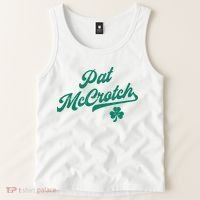 Pat McCrotch Dirty Adult Irish ST PATRICKS DAY Tank Top thumb 2