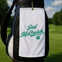 Pat McCrotch Dirty Adult Irish ST PATRICKS DAY Golf Towel thumb 2