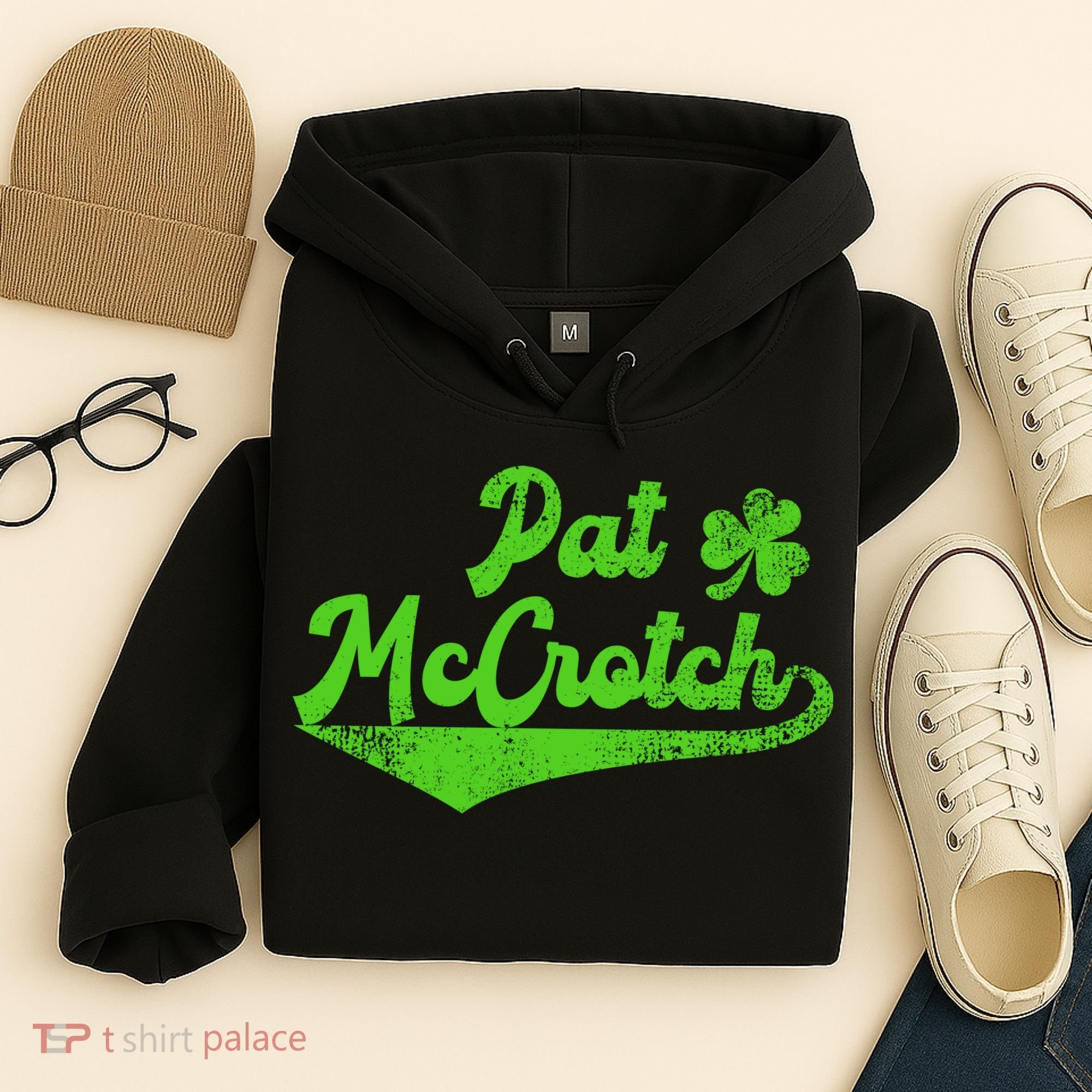 Pat McCrotch Dirty Adult Irish ST PATRICKS DAY Hoodie