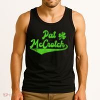 Pat McCrotch Dirty Adult Irish ST PATRICKS DAY Tank Top thumb 3