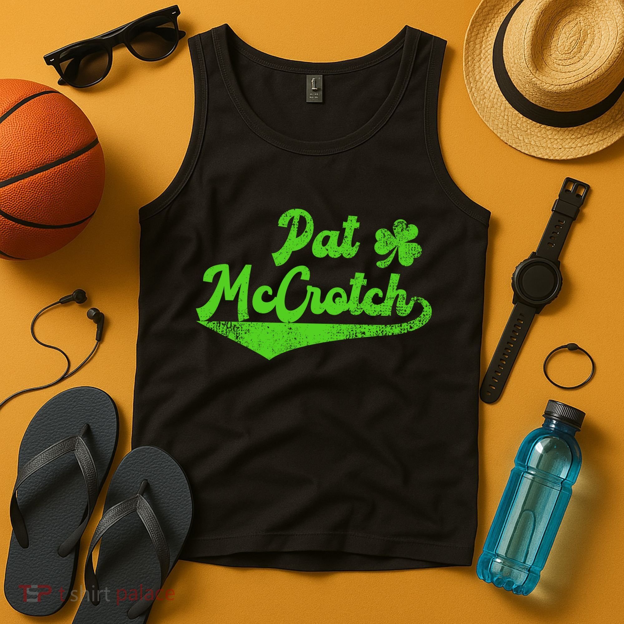 Pat McCrotch Dirty Adult Irish ST PATRICKS DAY Tank Top