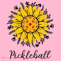 Pickleball Mother's Day Flower Cute Sunflower  Coaster thumb 2