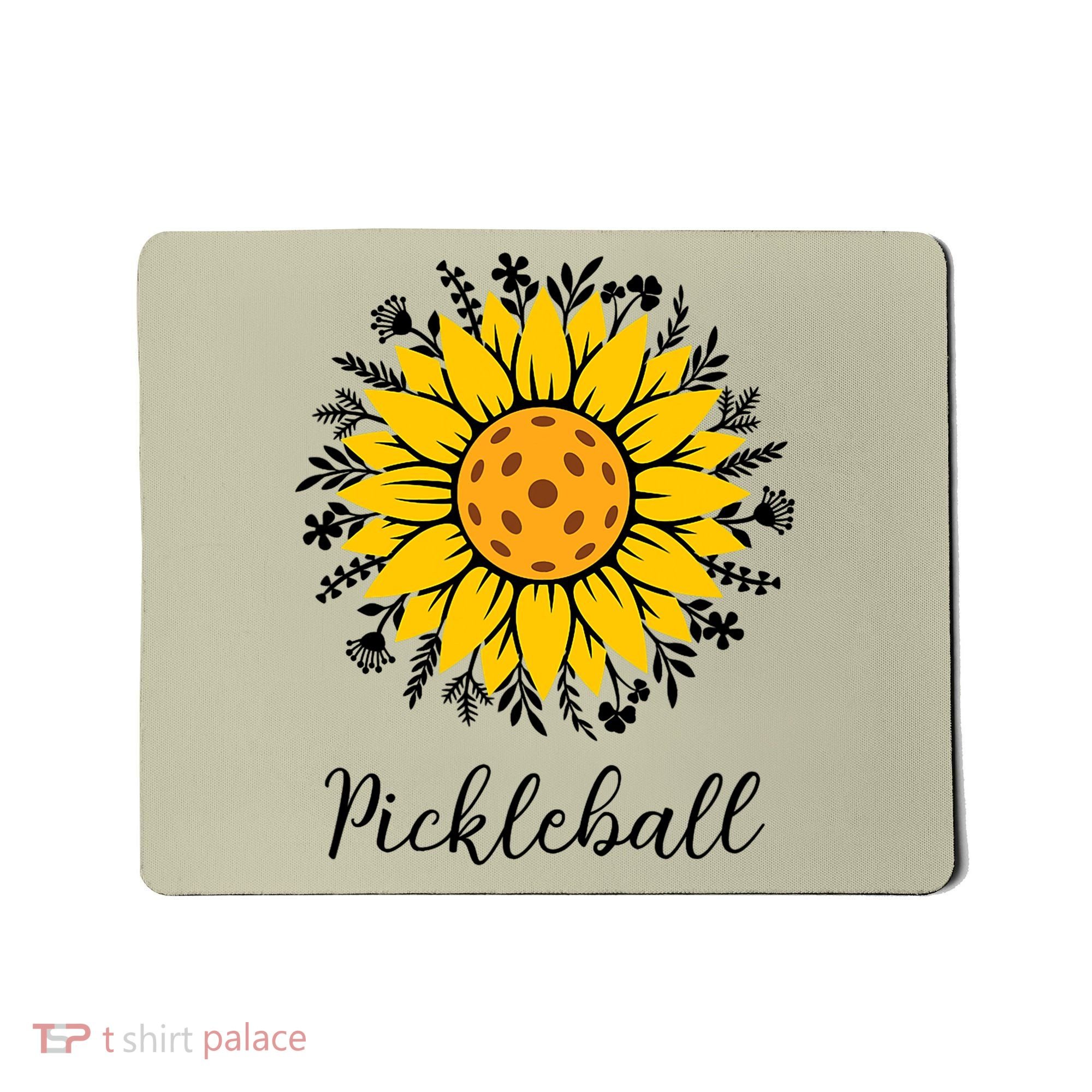 Pickleball Mother's Day Flower Cute Sunflower  Mousepad