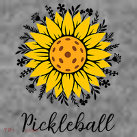 Pickleball Mother's Day Flower Cute Sunflower  Toddler Hoodie thumb 2