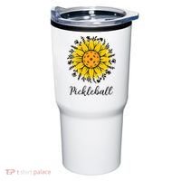 Pickleball Mother's Day Flower Cute Sunflower  Tumbler thumb 0