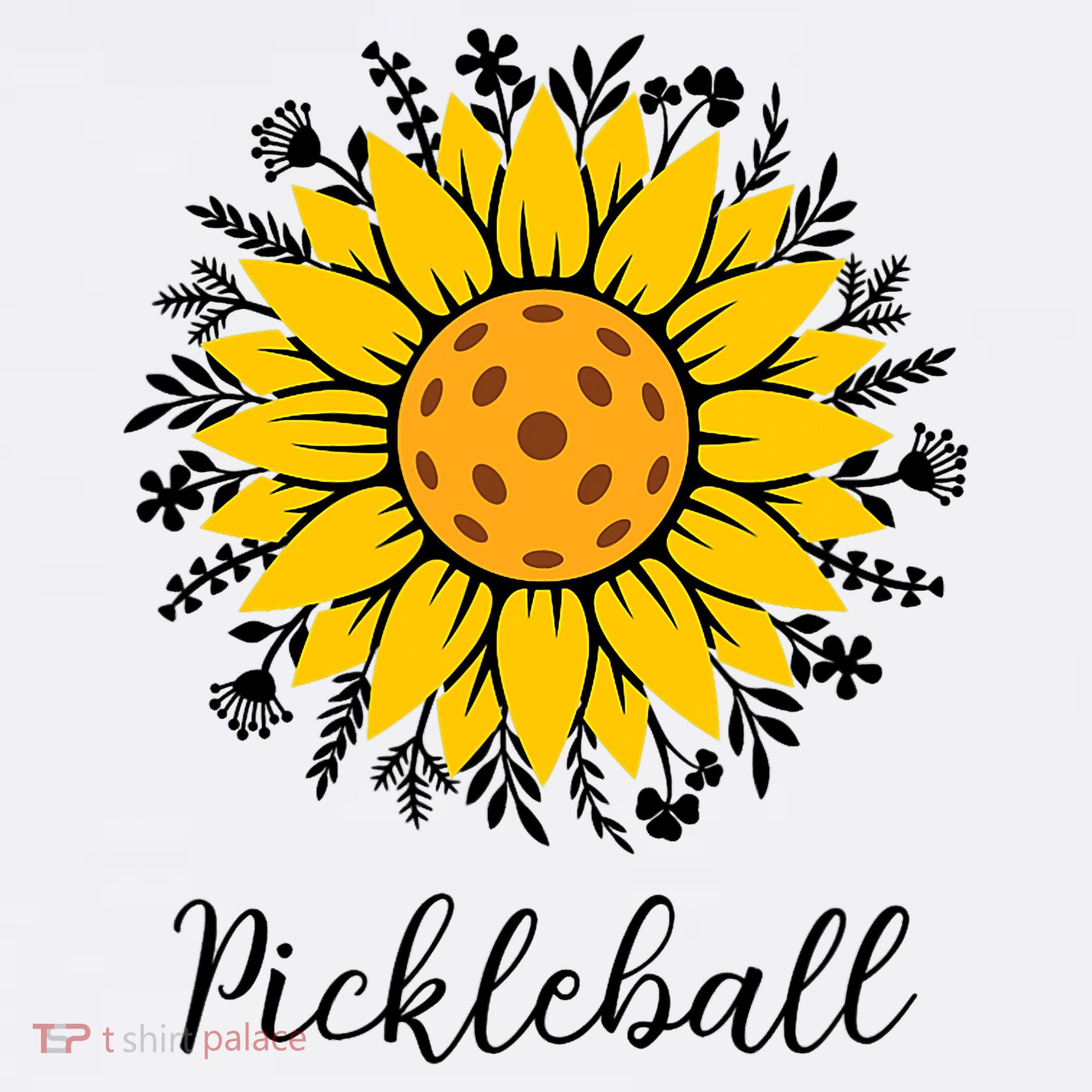 Pickleball Mother's Day Flower Cute Sunflower  Women's Tank Top