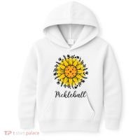 Pickleball Mother's Day Flower Cute Sunflower  Kids Hoodie thumb 0