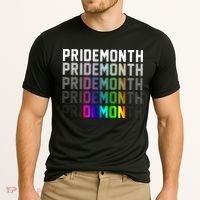 Pride Month Demon Rainbow Cooling Performance Crew T-Shirt thumb 2