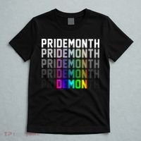 Pride Month Demon Rainbow T-Shirt thumb 5