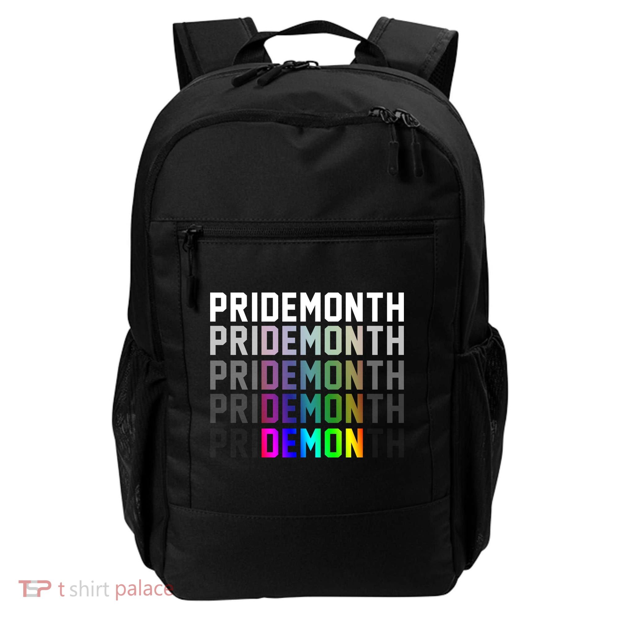 Pride Month Demon Rainbow Backpack