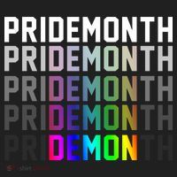 Pride Month Demon Rainbow Beanie thumb 2