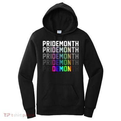 Pride Month Demon Rainbow Women's Hoodie