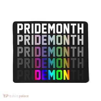 Pride Month Demon Rainbow Mousepad