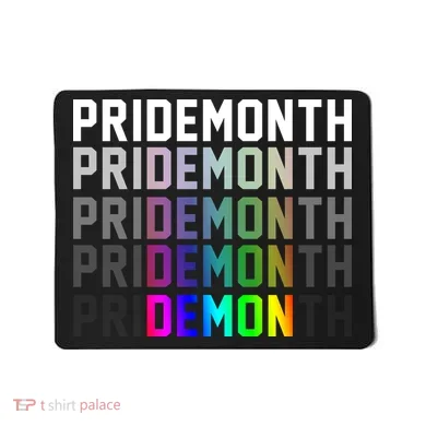 Pride Month Demon Rainbow Mousepad