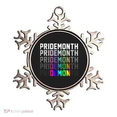 Pride Month Demon Rainbow Ornament