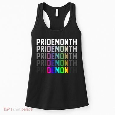 Pride Month Demon Rainbow Women's Tank Top