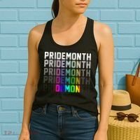Pride Month Demon Rainbow Women's Tank Top thumb 2