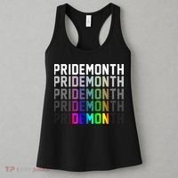 Pride Month Demon Rainbow Women's Tank Top thumb 3