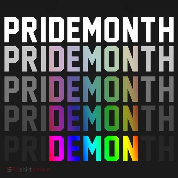 Pride Month Demon Rainbow Women's Tank Top