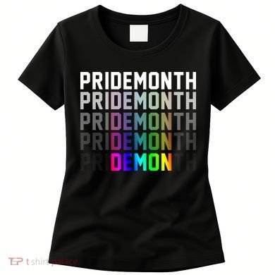 Pride Month Demon Rainbow Women's T-Shirt