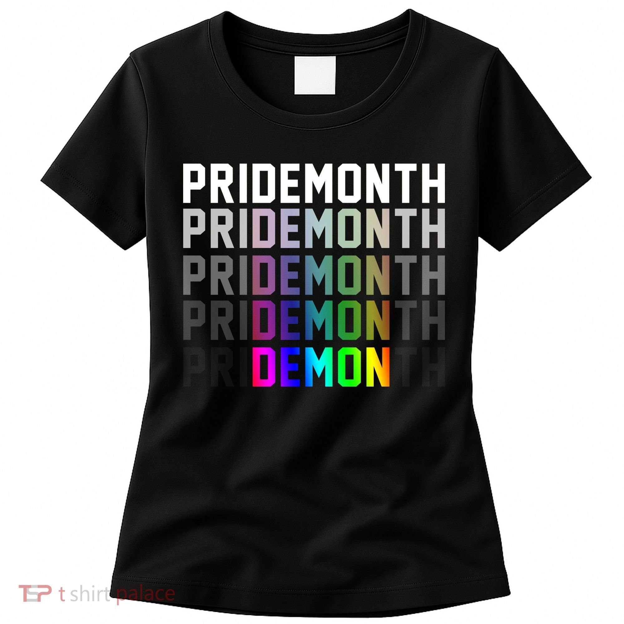 Pride Month Demon Rainbow Women's T-Shirt