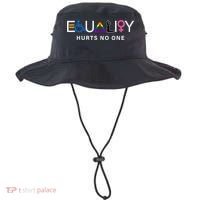 Pride Month Equality Hurts No One Lgbtq Pride Human Rights Gift Bucket Hat thumb 0