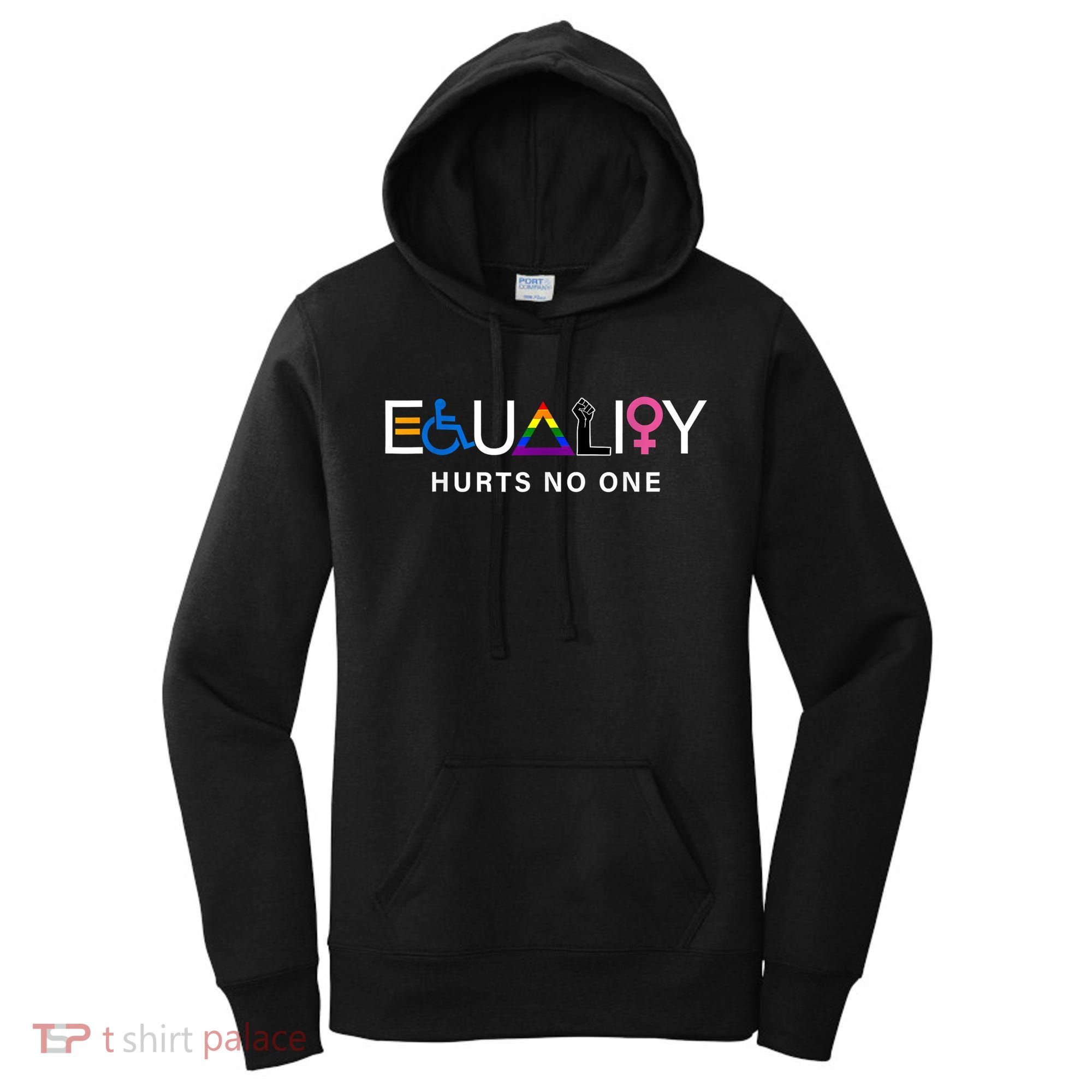 Pride Month Equality Hurts No One Lgbtq Pride Human Rights Gift Women's Hoodie