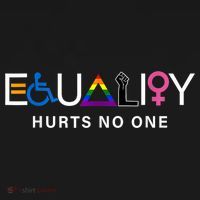 Pride Month Equality Hurts No One Lgbtq Pride Human Rights Gift Women's Tank Top thumb 5