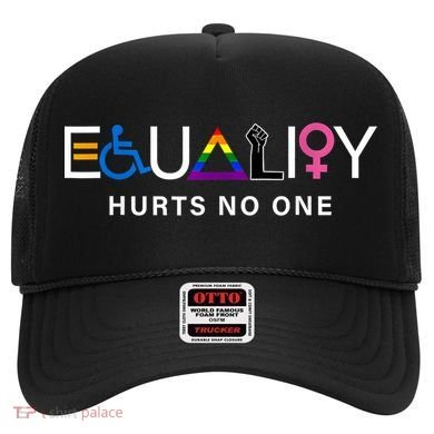 Pride Month Equality Hurts No One Lgbtq Pride Human Rights Gift Hat