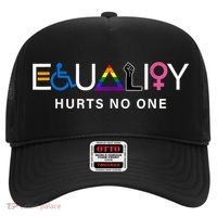 Pride Month Equality Hurts No One Lgbtq Pride Human Rights Gift Hat thumb 0