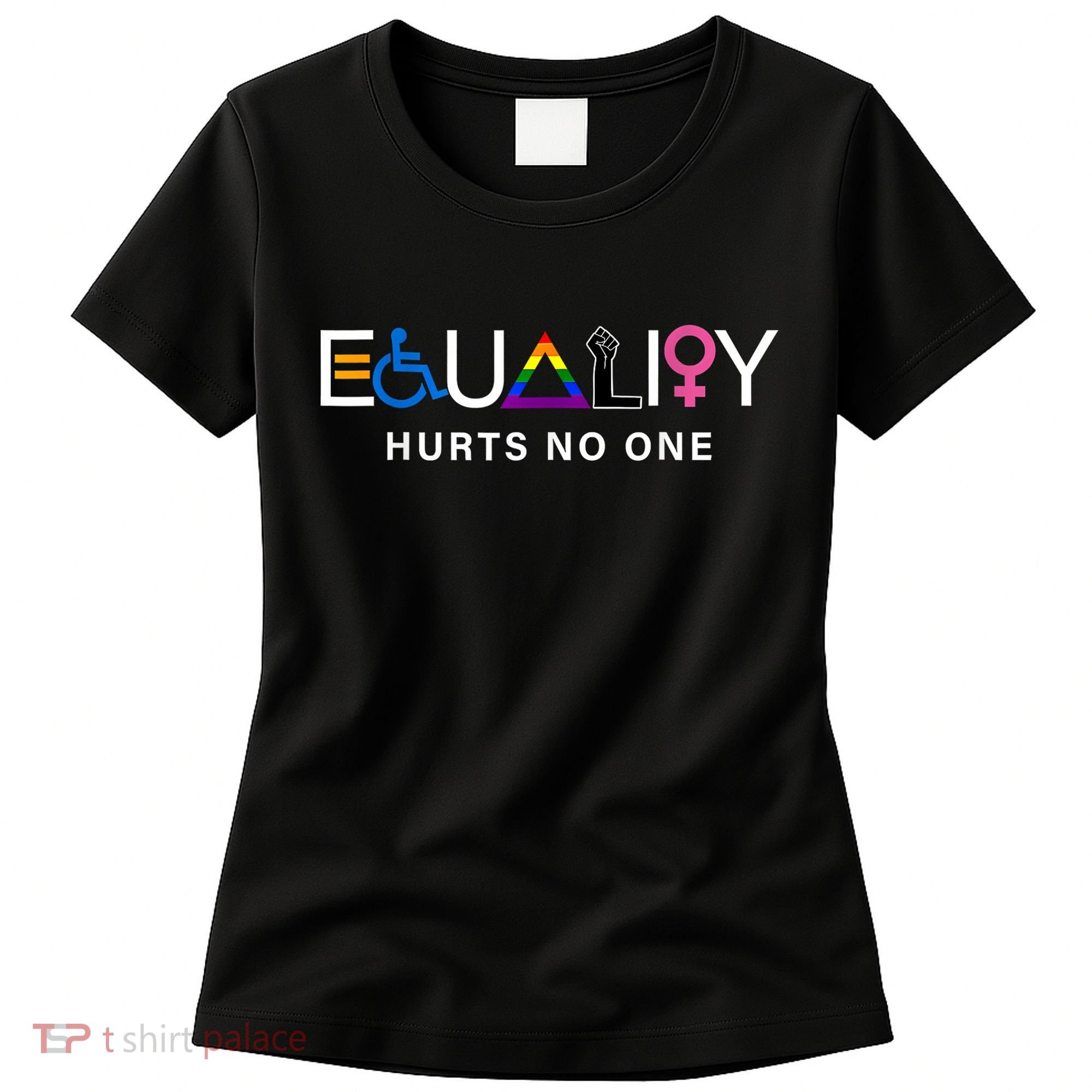 Pride Month Equality Hurts No One Lgbtq Pride Human Rights Gift Women's T-Shirt