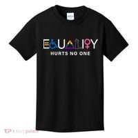 Pride Month Equality Hurts No One Lgbtq Pride Human Rights Gift Kids T-Shirt thumb 0