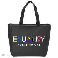 Pride Month Equality Hurts No One Lgbtq Pride Human Rights Gift Tote Bag thumb 0