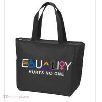 Pride Month Equality Hurts No One Lgbtq Pride Human Rights Gift Tote Bag thumb 3
