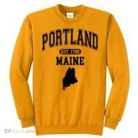 Portland Maine Est 1786 Varsity Sweatshirt thumb 0