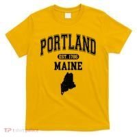 Portland Maine Est 1786 Varsity T-Shirt thumb 0