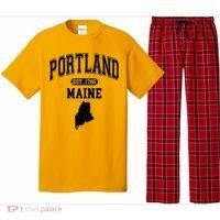 Portland Maine Est 1786 Varsity Pajama Set thumb 0
