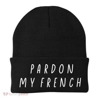 Pardon My French Beanie