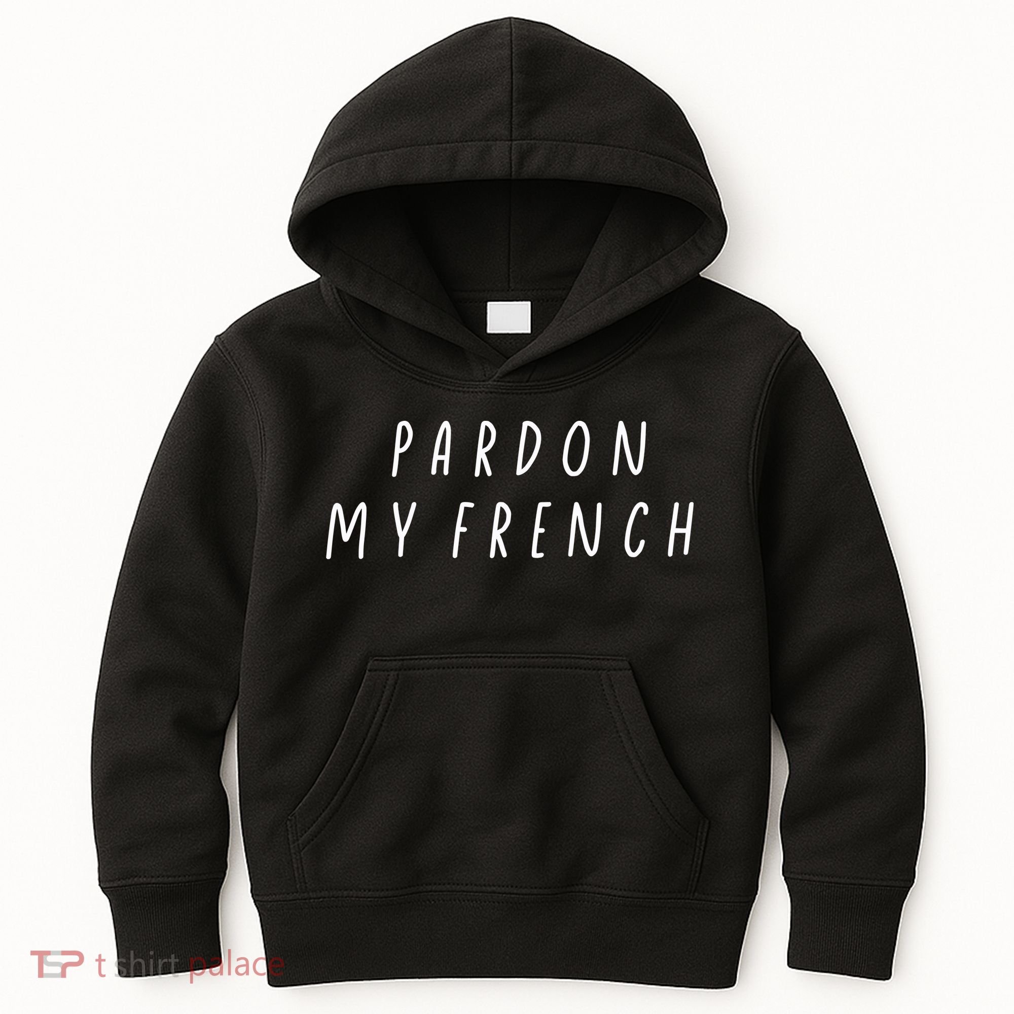 Pardon My French Kids Hoodie