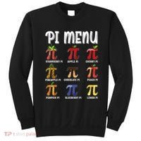 Pi Menu Funny Pi 3.14 Math Teacher Pie Menu Mathematics Sweatshirt thumb 0