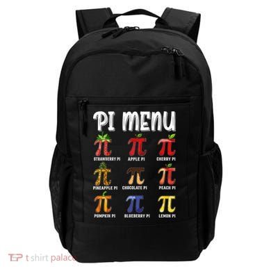Pi Menu Funny Pi 3.14 Math Teacher Pie Menu Mathematics Backpack