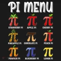 Pi Menu Funny Pi 3.14 Math Teacher Pie Menu Mathematics Bucket Hat thumb 4