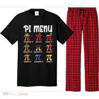 Pi Menu Funny Pi 3.14 Math Teacher Pie Menu Mathematics Pajama Set thumb 0