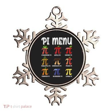 Pi Menu Funny Pi 3.14 Math Teacher Pie Menu Mathematics Ornament