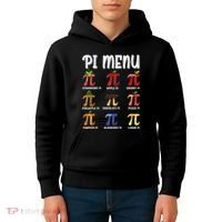 Pi Menu Funny Pi 3.14 Math Teacher Pie Menu Mathematics Kids Hoodie thumb 4