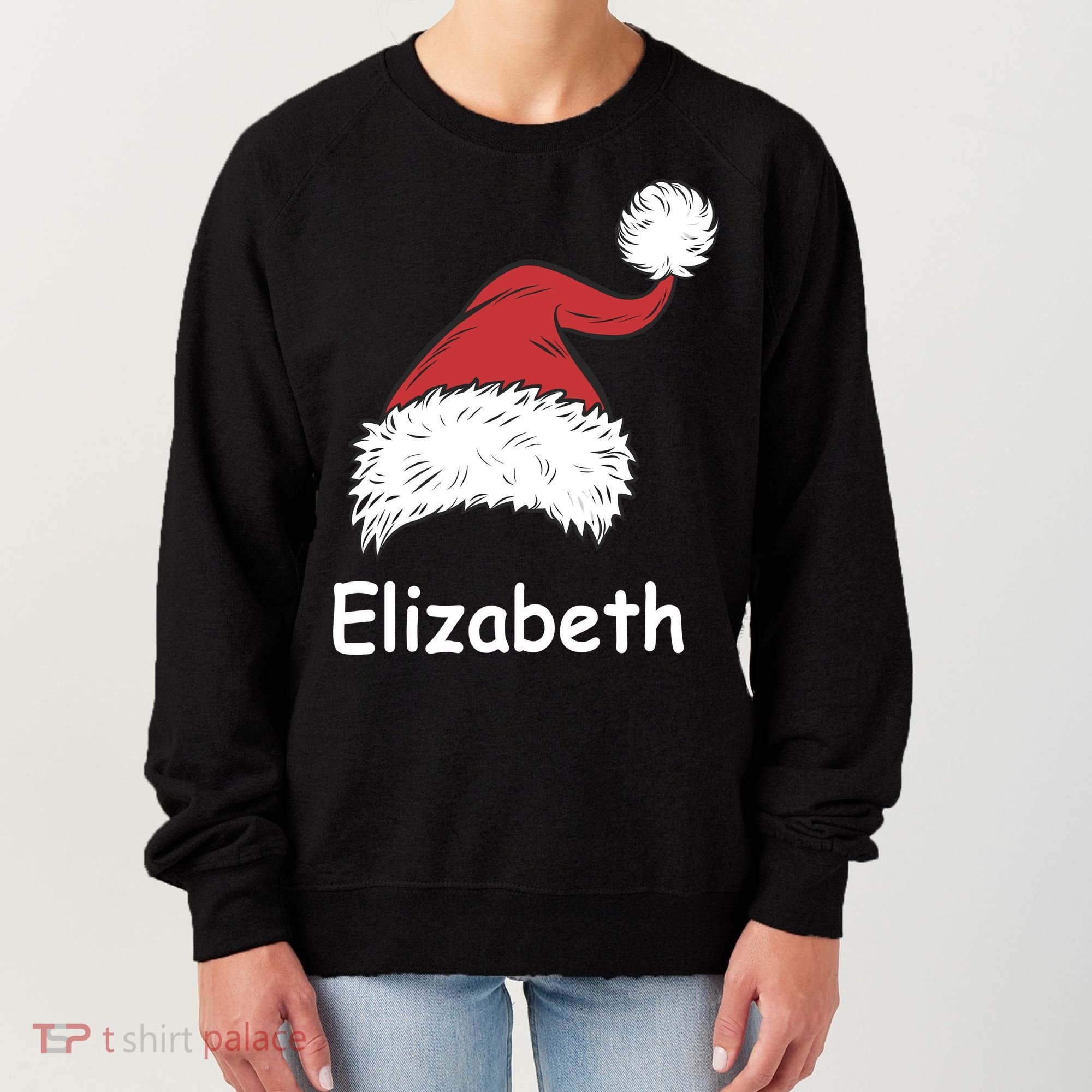 Personalized Matching Family Christmas Custom Women's Sweatshirt