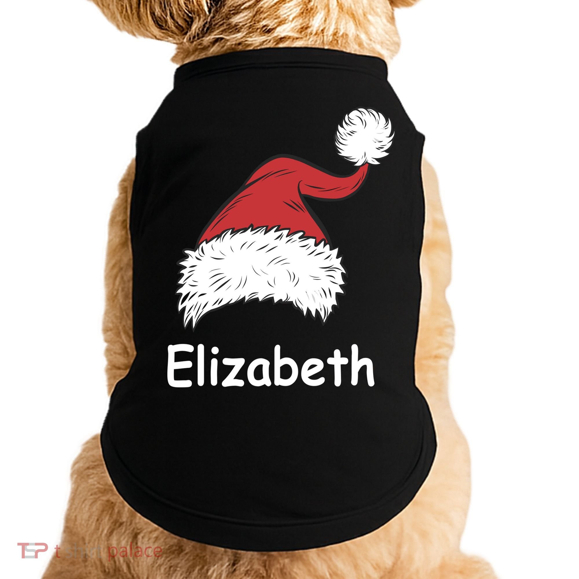 Personalized Matching Family Christmas Custom Doggie Tank