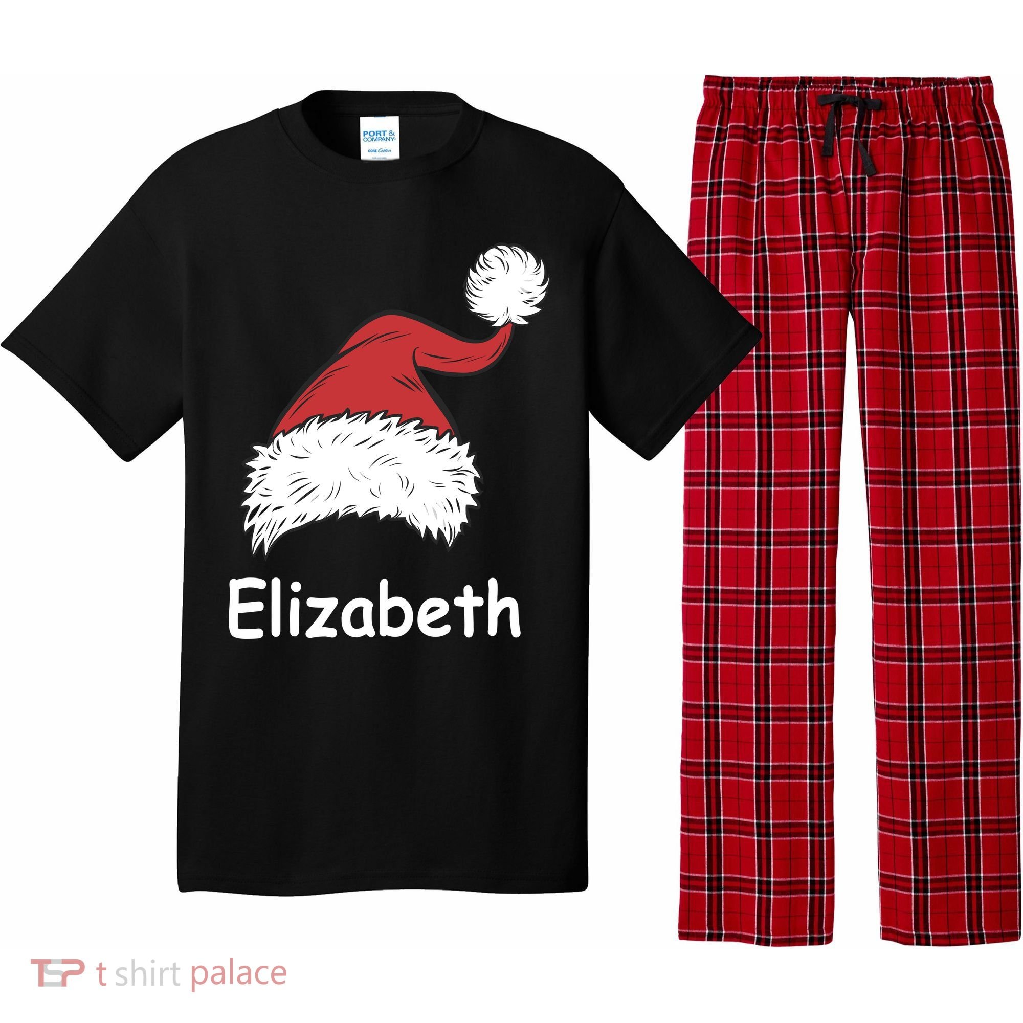 Personalized Matching Family Christmas Custom Pajama Set